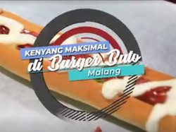 Kenyang Maksimal Makan Burger Versi Jumbo