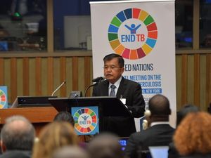 Di Forum PBB, JK Targetkan Indonesia Bebas TBC Tahun 2050