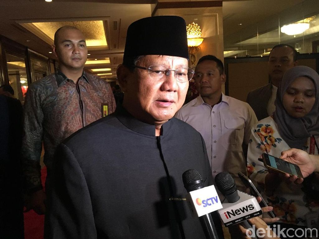 Prabowo Persilakan Proses Hukum Terkait Kebohongan Ratna Sarumpaet