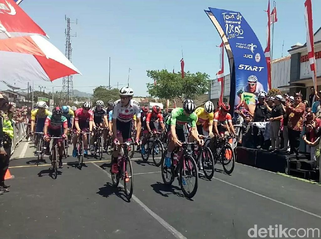 Etape II Tour de Banyuwangi Ijen: Rute Terpanjang dan Panas Ekstrem Etape II Tour de Banyuwangi Ijen: Rute Terpanjang dan Panas Ekstrem