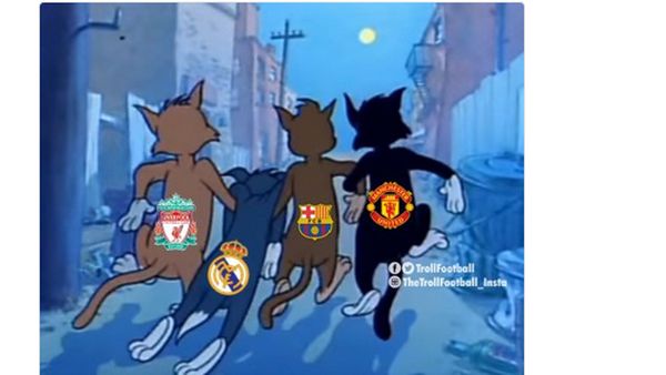 Meme-meme Real Madrid dan Barcelona Kompak Kalah