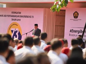 Peringati Hari Tambang ke-73, Ini Pesan Jonan ke Pegawai ESDM