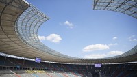 Berlin Olympic Stadium. Berkapasitas 70.033 penonton, ini adalah stadion kandang Hertha Berlin.