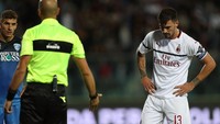 Milan mengejar gol lain di sisa waktu, tapi tak membuahkan hasil. Hasil imbang ini adalah yang ketiga beruntun untuk Diavolo Rosso di Serie A, setelah sebelumnya ditahan Cagliari dan Atalanta. (Foto: Gabriele Maltinti/Getty Images)