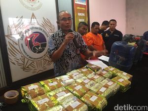 Bareskrim Gagalkan Penyelundupan Sabu 20 Kg dari Malaysia