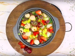 Resep Asinan Buah Hits, Tampilannya Bikin Mulut Berair