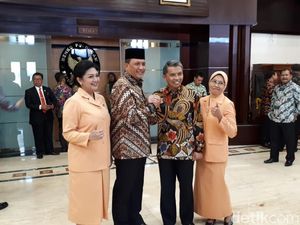 Didampingi Bella Saphira, Mayjen Agus Dilantik Jadi Sesmenko Polhukam