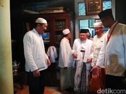 Sowan ke Ponpes di Pasuruan, Maruf Amin Dapat Restu Kiai Sepuh