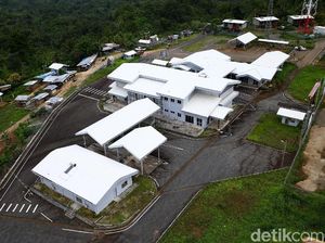 Begini Penampakan Papua Nugini dari PLBN Skouw Begini Penampakan Papua Nugini dari PLBN Skouw