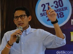 Kalah Elektabilitas  di Survei LSI, Ini Tanggapan Sandiaga