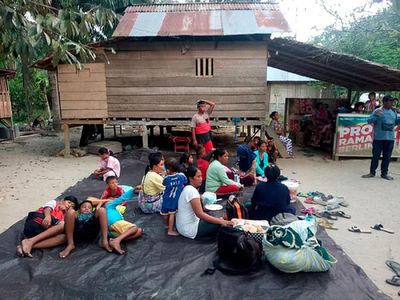 Gempa 7,7 SR Guncang Donggala, 1 Orang Tewas 10 Terluka
