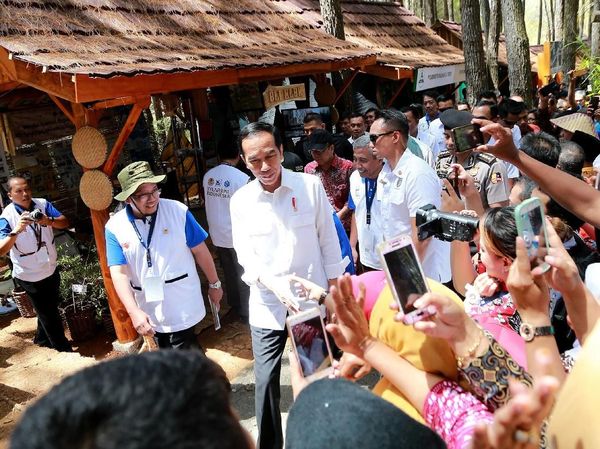 Jokowi Buka Festival Kesatuan Pengelolaan Hutan