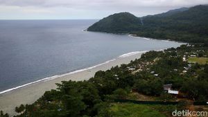 Indahnya Lanskap Pantai Wutung di Papua Nugini