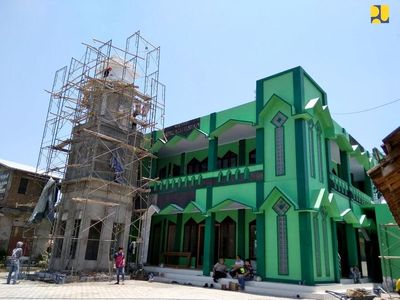 Masjid Terdampak Proyek Tol di Semarang Dibangun Ulang, Begini Hasilnya