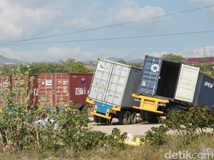 Menhub Tinjau Pelabuhan Pantoloan Palu, Kondisinya Rusak Parah