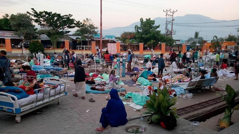 Akibat Gempa Donggala Sulteng 48 Orang Meninggal