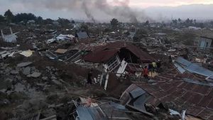 Foto: Luluh Lantak Permukiman di Balaroa Palu Pasca Gempa