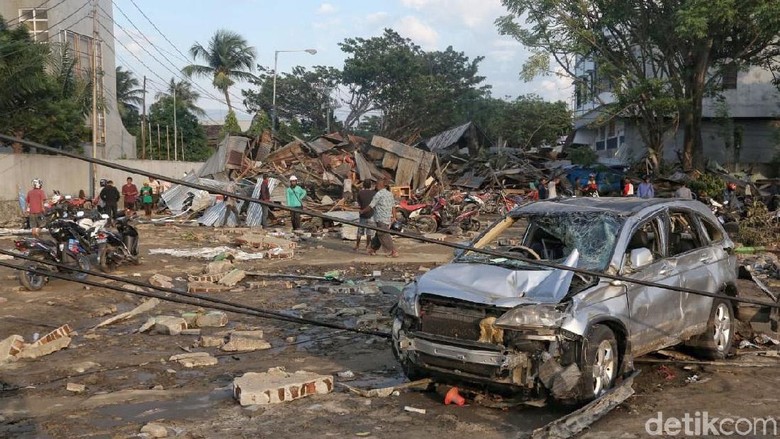 Kominfo: Korban Meninggal Gempa dan Tsunami Palu 405 Orang
