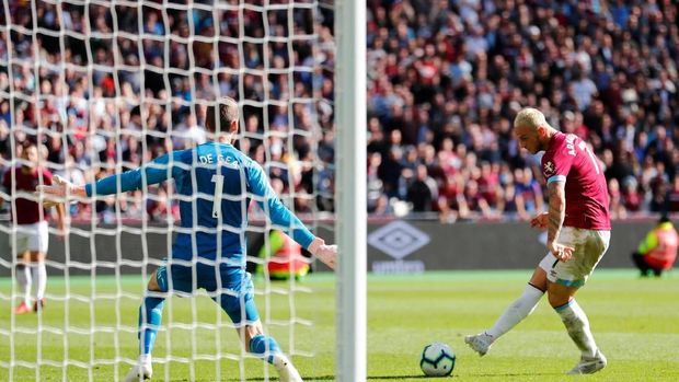 Hasil Liga Inggris: MU Tumbang 1-3 di Kandang West Ham
