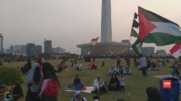 Salah satu acara massif yang digelar di Monas, beberapa waktu lalu.