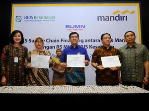 Bank Mandiri Teken Perjanjian Kerjasama dengan BPJS Kesehatan