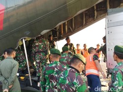 Lanud Abdul Rachman Saleh Kirim Pasukan Bantu Korban Gempa-Tsunami