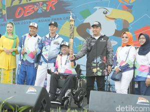 Terima Api Obor Asian Para Games Menpora: Jaga Agar Tidak Pernah Padam
