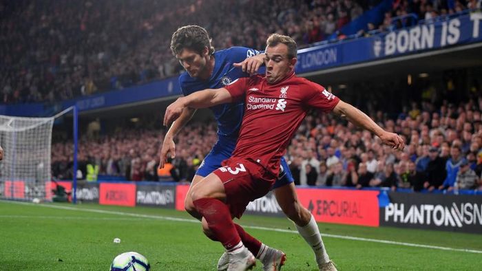 Chelsea vs Liverpool berakhir imbang 1-1. (Foto: Mike Hewitt/Getty Images) Chelsea vs Liverpool berakhir imbang 1-1. (Foto: Mike Hewitt/Getty Images)