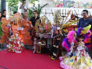 Berkostum Rp 10 Juta, Gadis Cilik Juara Karnaval di Manado