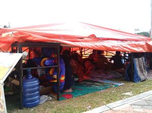 48 Ribu Orang Mengungsi di Palu Pascagempa 48 Ribu Orang Mengungsi di Palu Pascagempa