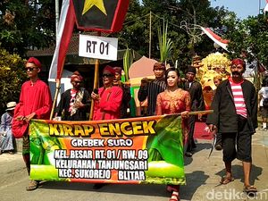 Kirab Tumpeng Encek, Kearifan Lokal Pemersatu Warga Blitar