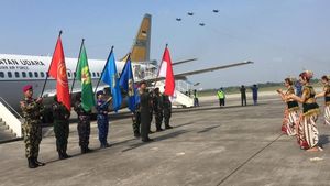 Pawai Bendera Merah Putih Tiba di Yogyakarta