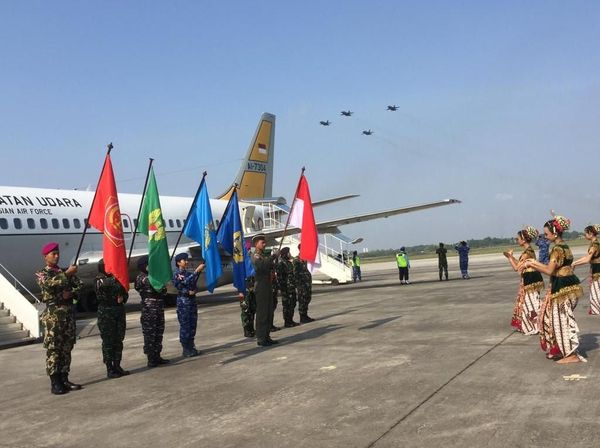 Pawai Bendera Merah Putih Tiba di Yogyakarta