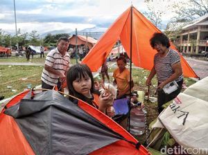 Korban Gempa-Tsunami Palu Mengungsi di 109 Titik Ini