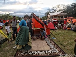 Kemensos Ungkap Kebutuhan Mendesak Pengungsi di Sulteng