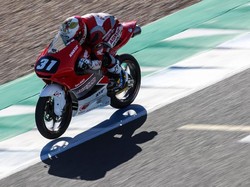 Dimas Ekky Jatuh Bangun Sampai Tangan Patah untuk ke Moto2