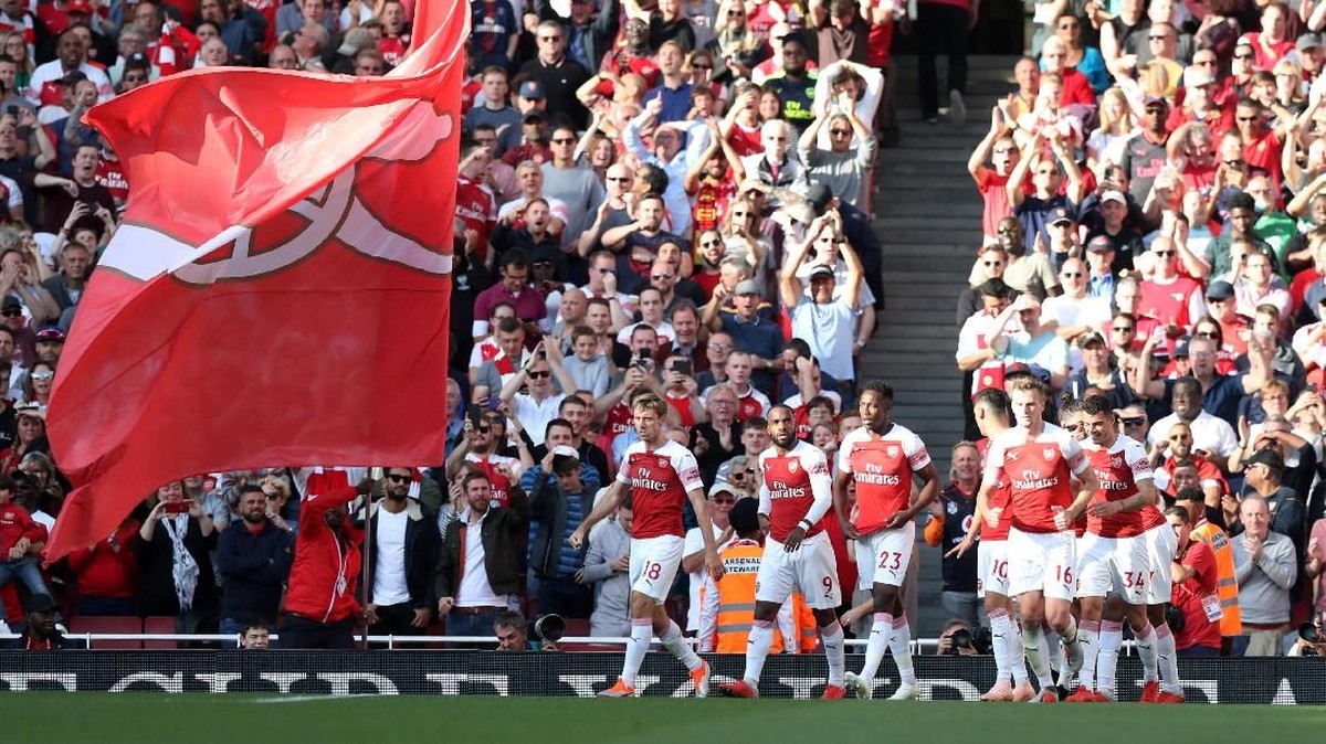 Arsenal membukukan tujuh kemenangan beruntun (Foto: Peter Cziborra/Action Images via Reuters)