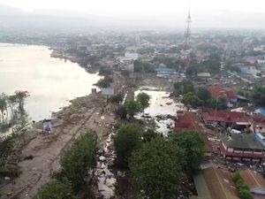Saat Gempa, Air Muncul dari Tanah dan Tembok Lapas Palu Roboh