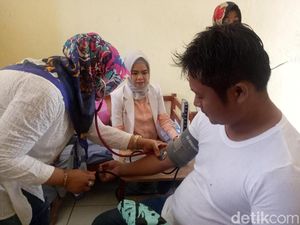 Korban Gempa Palu Dirawat di Asrama Haji Makassar
