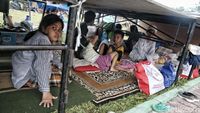 Begini Kondisi Tenda Pengungsian di Palu