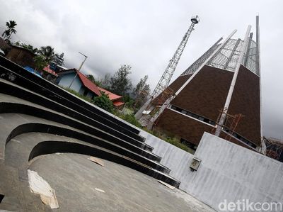Penampakan Terkini Pasar Skouw di Perbatasan RI-PNG
