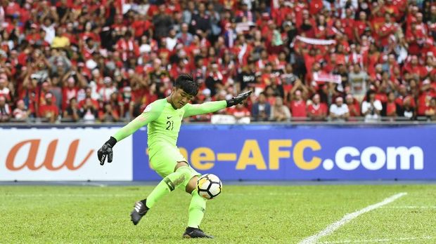 Ernando Ari tampil gemilang di babak pertama.