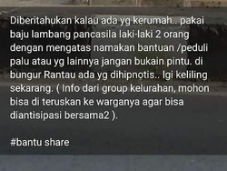 Viral Hipnotis Bermodus Minta Bantuan Gempa Palu, Polisi: Hoax!