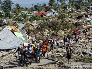 BNPB Catat Ada 254 Gempa Susulan di Palu, 9 yang Dirasakan