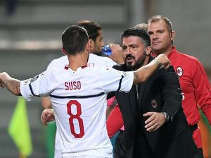 Main Tanpa Striker, Milan Malah Menang Besar