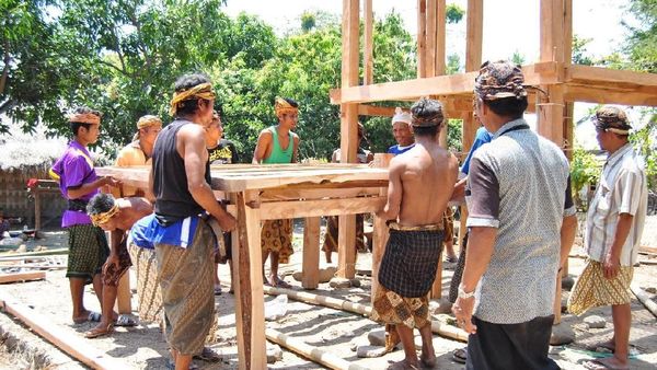 Foto: Kampung Adat Bayan Lombok dan Indahnya Gotong Royong