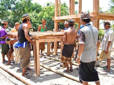 Foto: Kampung Adat Bayan Lombok dan Indahnya Gotong Royong