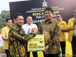 Golkar Kirim Bantuan untuk Korban Gempa Palu dan Donggala
