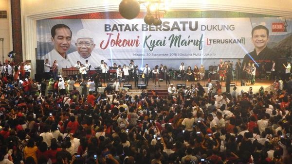 Ribuan Masyarakat Batak Dukung Jokowi Amin