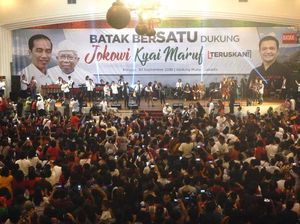 Ribuan Masyarakat Batak Dukung Jokowi Amin